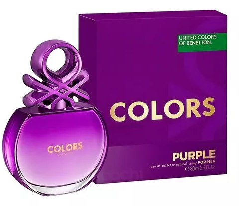Perfume Benetton Colors Woman Purple X 80 Ml Original