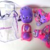 Patines 2 en 1 para niña kit completo de protección