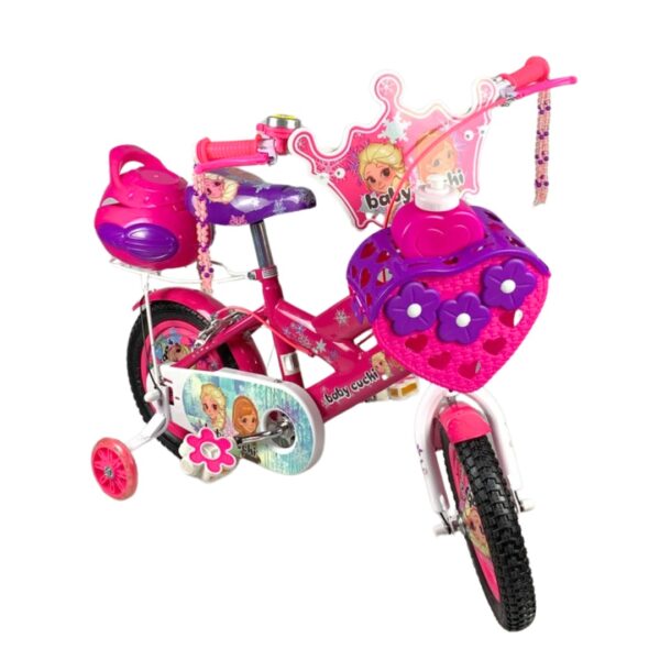 Bicicleta Princesa Niña Rin 12 | Ruedas con Luz