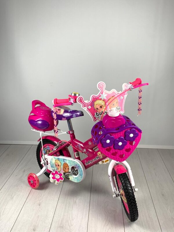 Bicicleta Princesa Niña Rin 12 | Ruedas con Luz