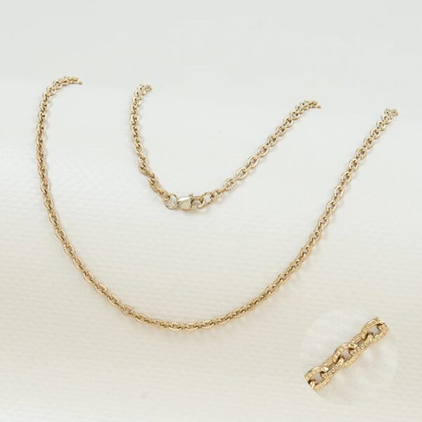 Cadena Ovalo Mujer - Oro Laminado 18k