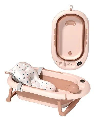 Bañera ballena Con Termometro y cojin