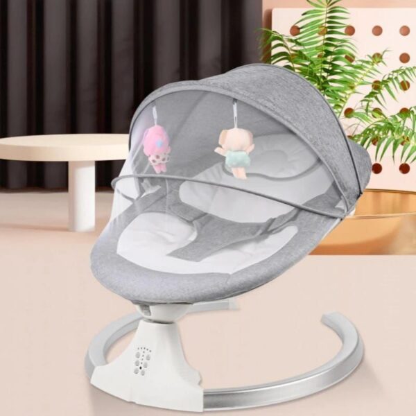 Silla Eléctrica Para Bebe Lujoso, Suave y Transpirable