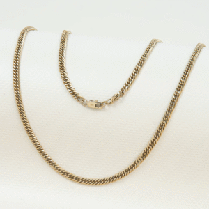 Cadena Barbada hombre - Oro Laminado 18k