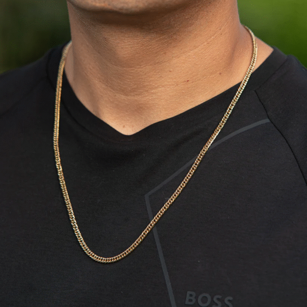 1754947937barbada2 Cadena Barbada hombre - Oro Laminado 18k