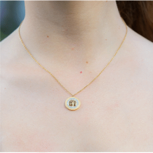 Cadena Árbol Mujer - Oro Laminado 18k