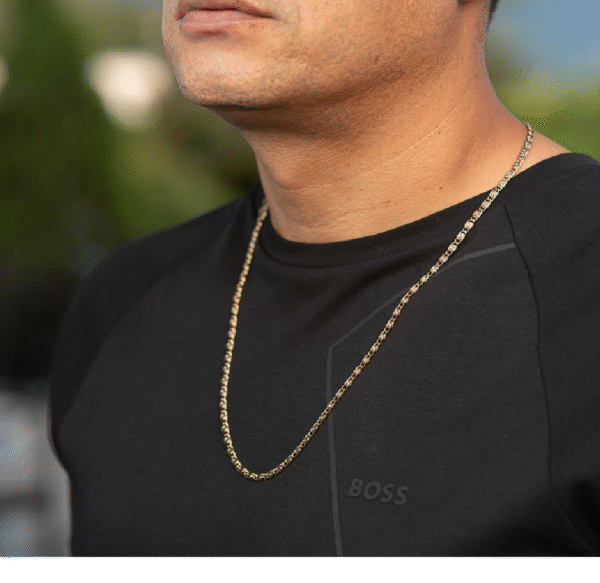 Cadena Clip - Oro Laminado 18k