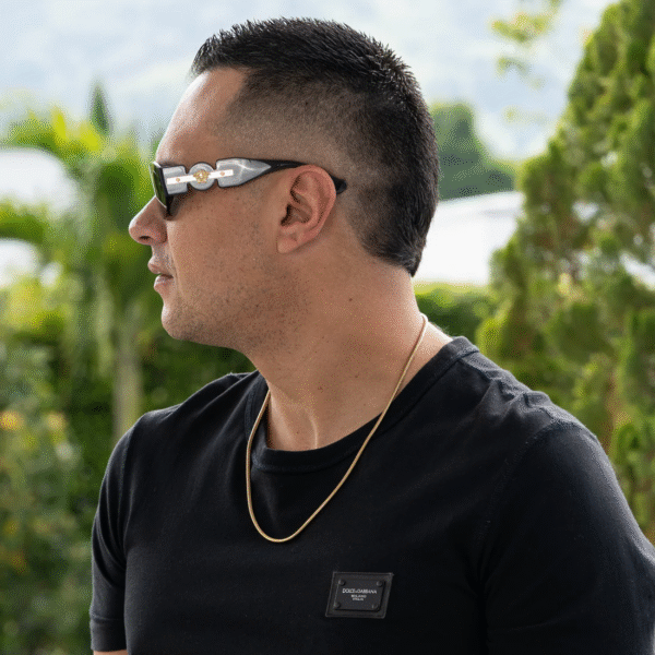 1755047720Cordón1 Cadena Cordón Hombre - Oro Laminado 18k