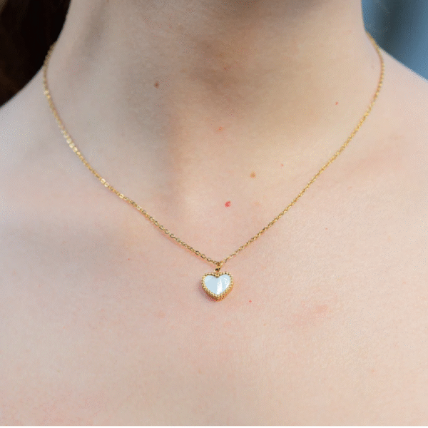 1755105989whiteheart2 Cadena White Heart Mujer-Oro Laminado 18