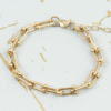 Pulsera Ancla Mujer - Oro Laminado 18k