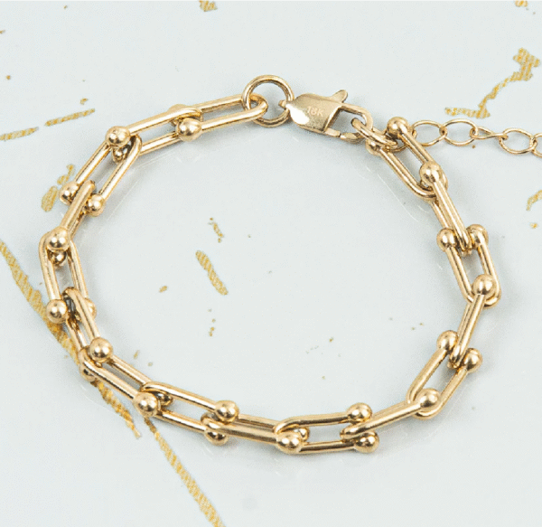 Pulsera Ancla Mujer - Oro Laminado 18k