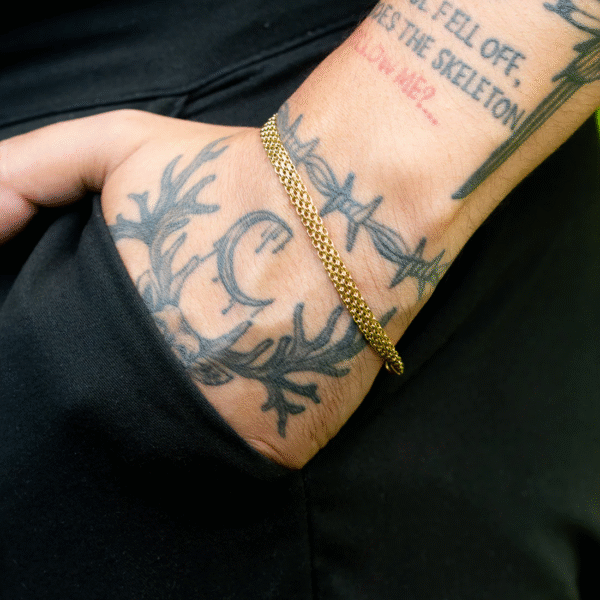 Pulsera China Hombre - Oro Laminado 18k