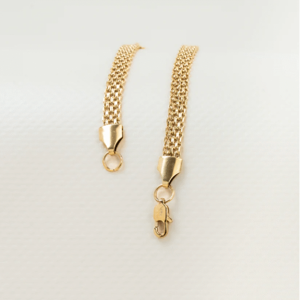 Pulsera China Hombre - Oro Laminado 18k