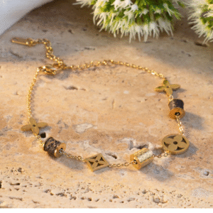 Pulsera Mujer LV102- Oro laminado 18K