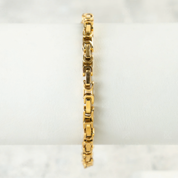 Pulsera Rustica - Oro laminado 18K