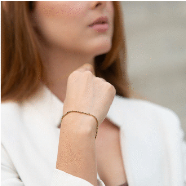 Pulsera Veneciana - Oro laminado 18K