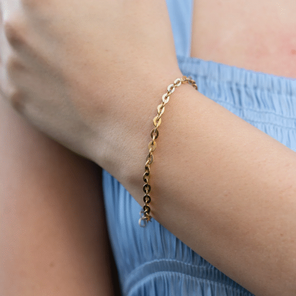 Pulsera Aros Mujer - Oro laminado 18K