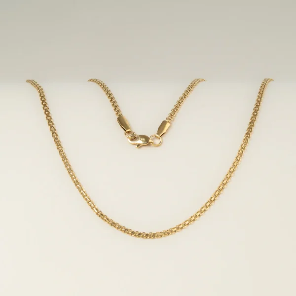 Cadena China Mujer- Oro laminado 18K