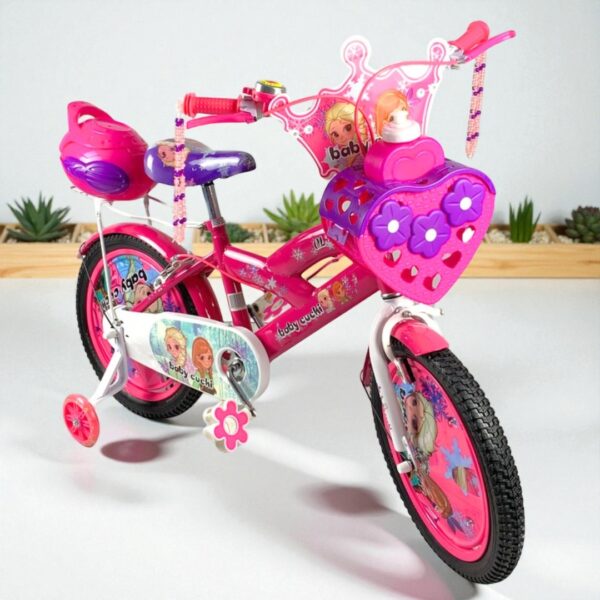 Bicicleta Princesa Niña Rin 16 | Ideal 4–7 Años