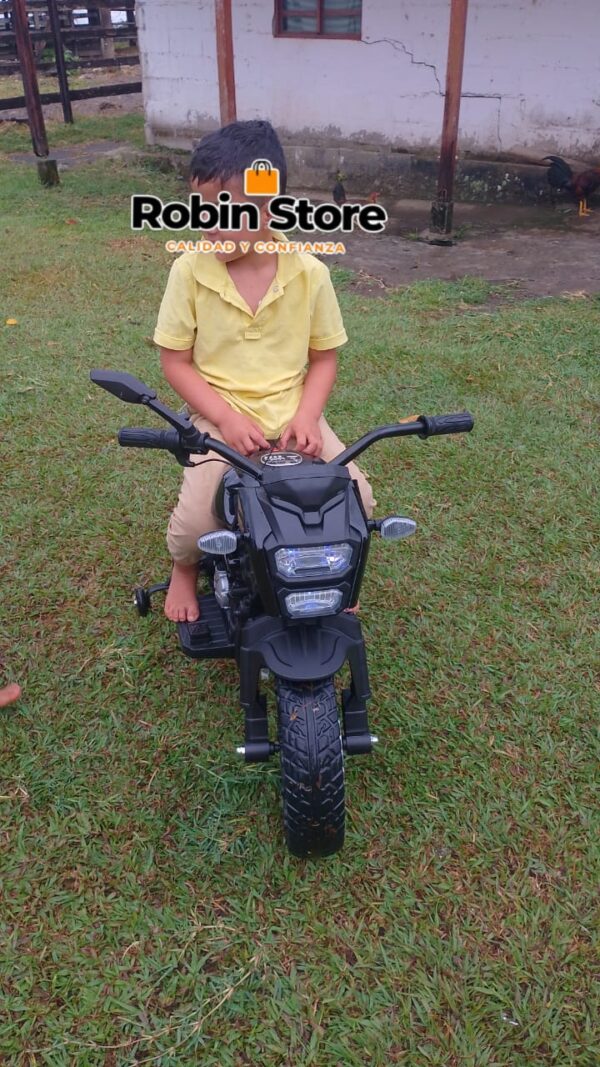 Moto Eléctrica 12 voltios para Niños 2 a 8 años