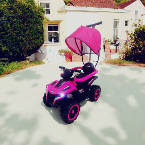 Cuatrimoto Montable 1–4 Años c/rmto Super250