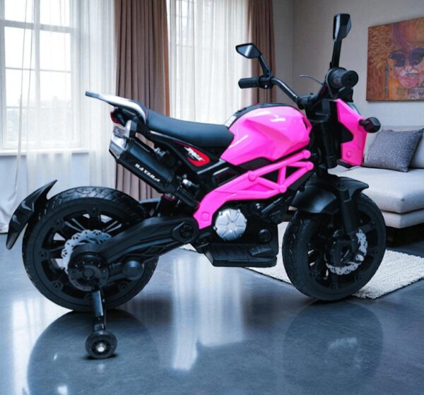 Moto Eléctrica 12 voltios para Niños 2 a 8 años