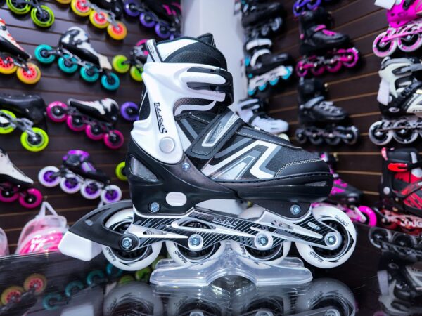 Patines En Linea Para Niños Con Kit De Proteccion 27-30 Negro