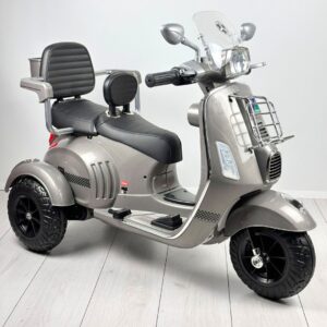 Moto Eléctrica para Niños Estilo Vespa