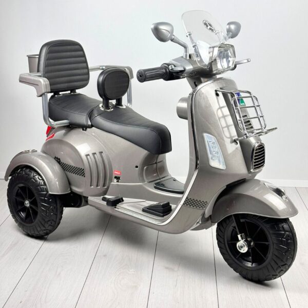 Moto Eléctrica para Niños Estilo Vespa