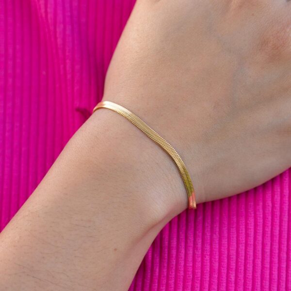 Combo Cadena y Pulcera Egipcia Mujer en Oro Laminado 18k