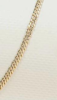 Cadena y Pulcera Entrelazada en Oro Laminado 18k