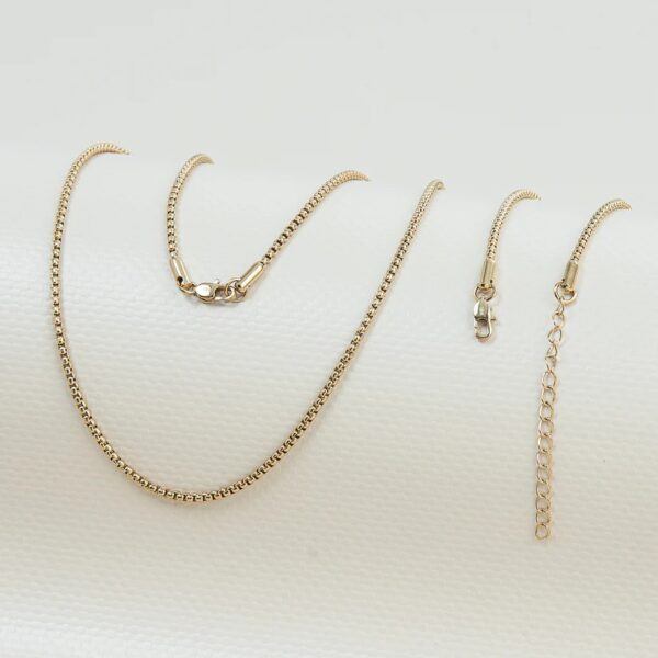 Combo Cadena y Pulcera Veneciana en Oro Laminado 18k