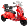 Moto Eléctrica para Niños Estilo Vespa