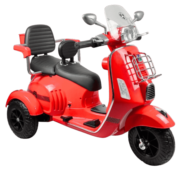 Moto Eléctrica para Niños Estilo Vespa