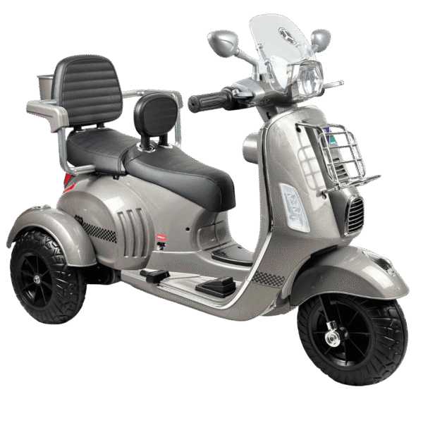 Moto Eléctrica para Niños Estilo Vespa