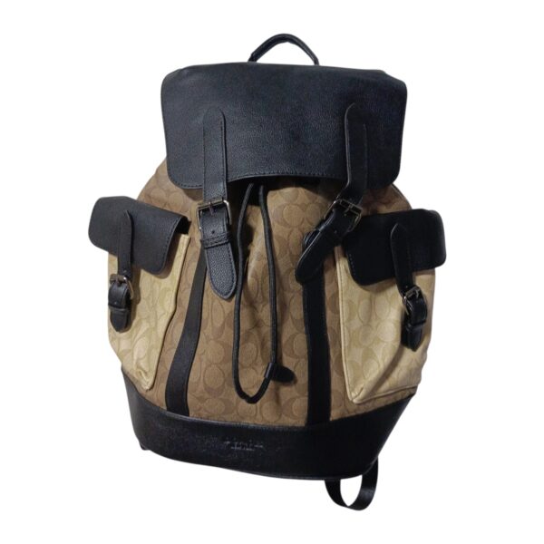 Bolso Tipo Coach Café | Estilo Clásico y Calidad Premium