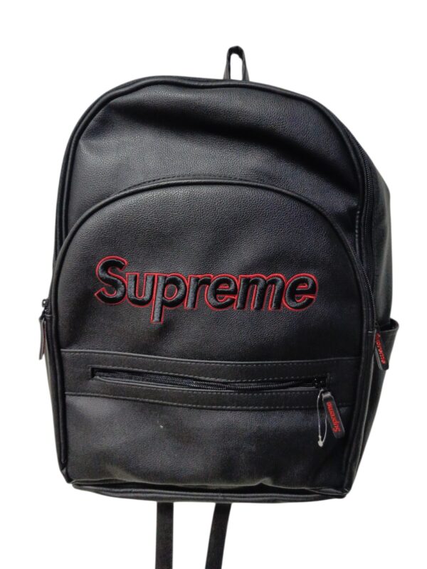 Morral Tipo supreme Negro Full Calidad