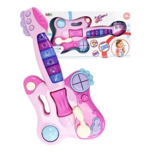 Guitarra Musical Infantil con Luz y Sonido Interactivo ref 1966495