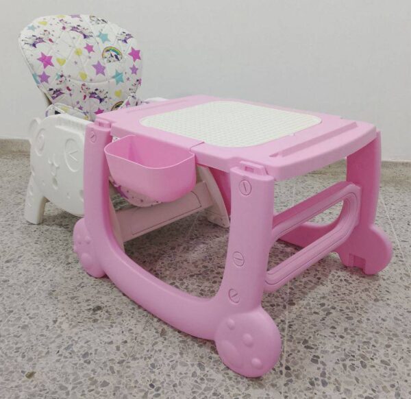 Silla Comedor 2 En 1 Para Bebé Y Niños antifluido ref:elvr330