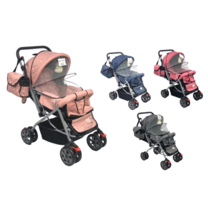 Coche de Bebé con Pañalera Incluida – Comodidad y Practicidad en Cada Paseo