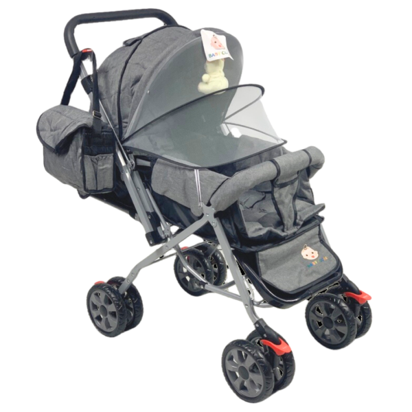 COCHE4 Coche de Bebé con Pañalera Incluida – Comodidad y Practicidad en Cada Paseo