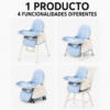 Silla Comedor 4 En 1 Multifuncional