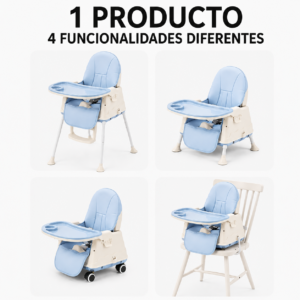Silla Comedor 4 En 1 Multifuncional