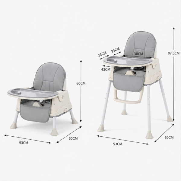 Silla Comedor 4 En 1 Multifuncional