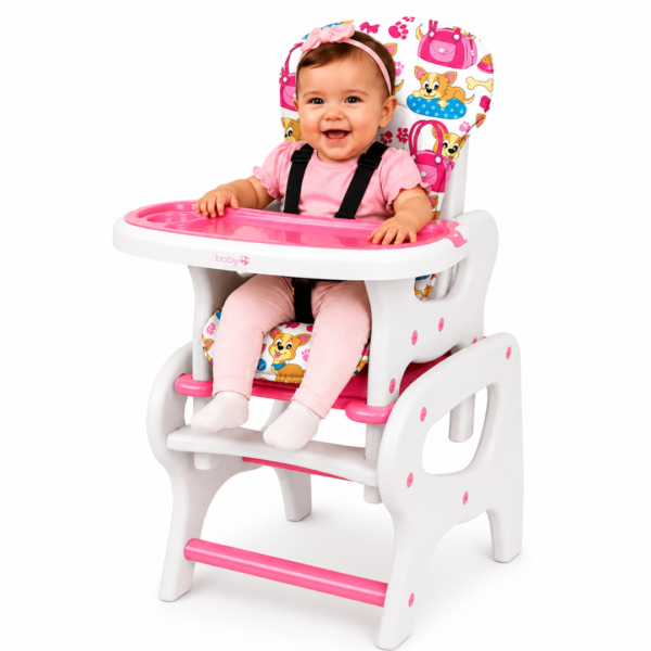 Silla Comedor Escritorio Bebe Infantil 2 en 1 Reclinable1 Silla Comedor Escritorio Bebe Niña Infantil 2en 1 Reclinable ref230e