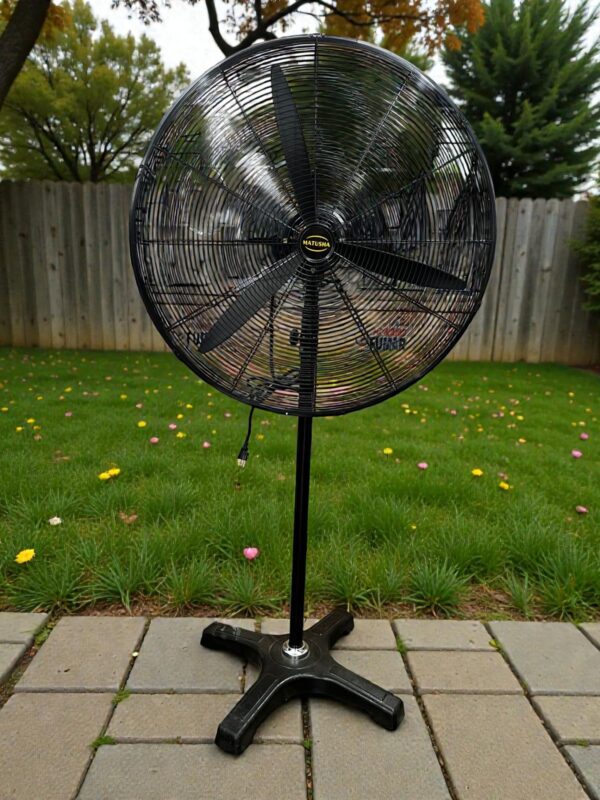 Ventilador Industrial Matusia Kumar 30" (76 cm) 2 en 1 | Pedestal y Pared