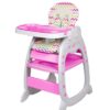 Silla Comedor Escritorio Bebe Infantil 2 en 1