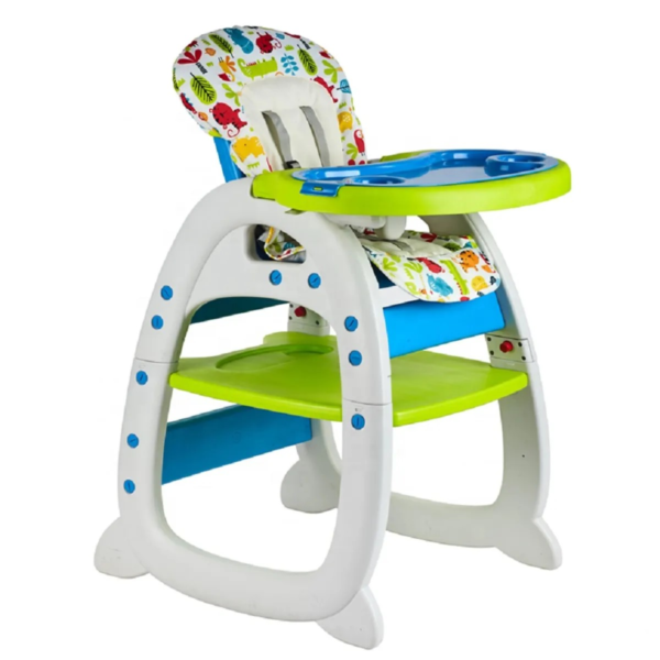 Silla Comedor Escritorio Bebe Infantil 2 en 1 Reclinable