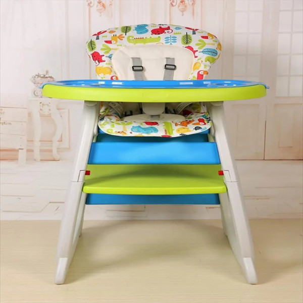 Silla Comedor Escritorio Bebe Infantil 2 en 1 Reclinable