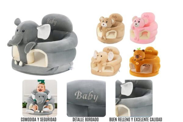 Silla Para Bebé De Apoyo En Felpa